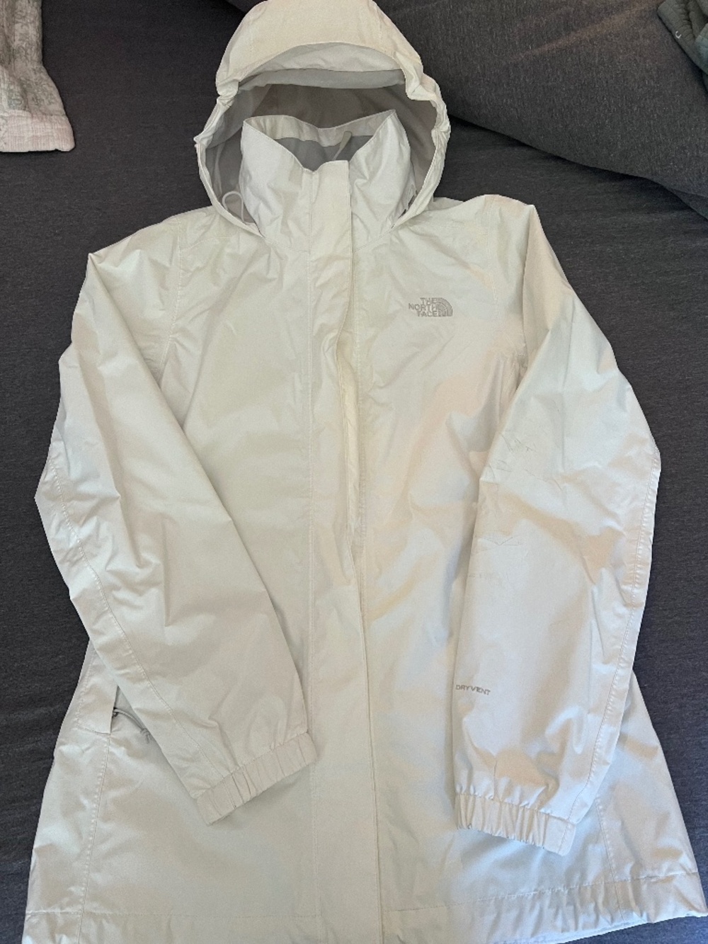 The North Face rain jacket